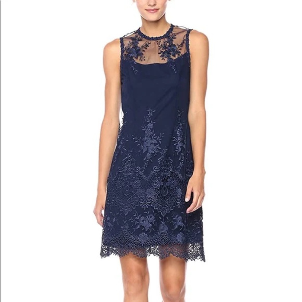 NWT Nanette Lepore Lace Midi Dress